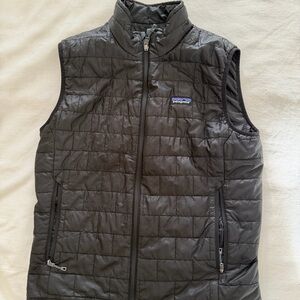 Men’s Black Patagonia Nano Puff Vest